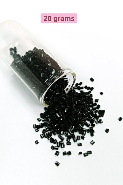 Royaleks Group Cut Glass Beads 2mm - 20 Grams - Black -Bnc312