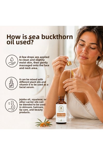 Sera Natura Sea Buckthorn Oil 10 ml 100% Pure and Natural