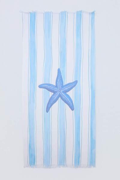 TRENDYOLMİLLA HOME Patterned Beach Towel Tphss26Ph00003