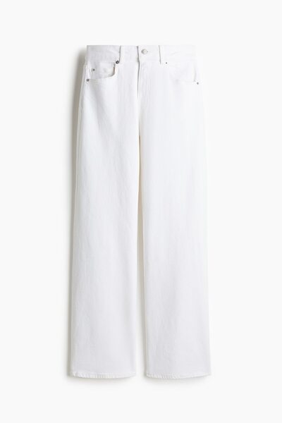 H&M Wide High Waist Jeans