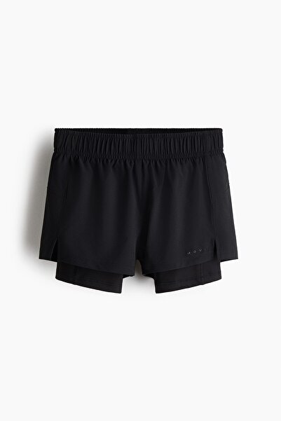 H&M Çift Katlı Koşu Şortu DryMove™