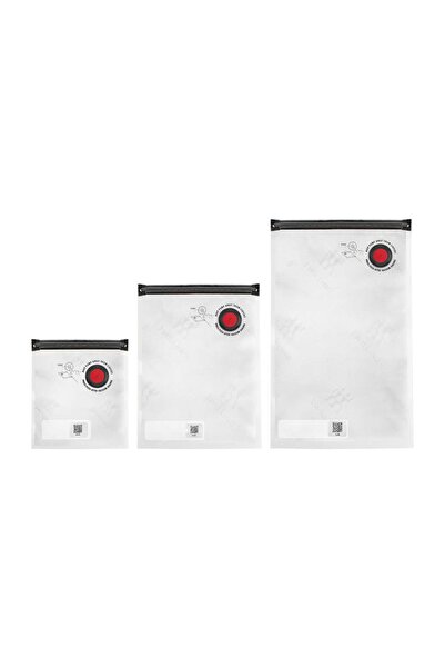 ZWILLING Fresh & Save Vakum Poşeti Seti S/M/L Boyut 10 Parça