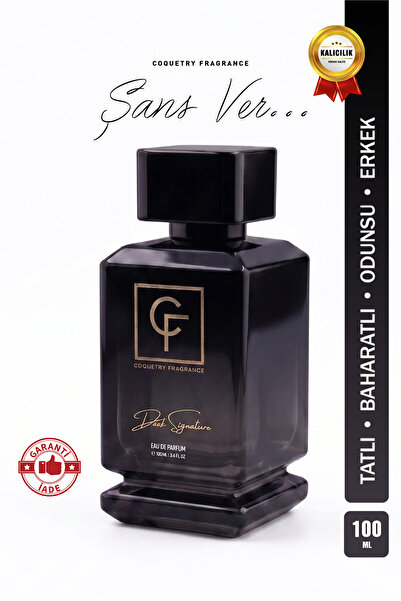 Coquetry Fragrance Dark Signature EDP 100ml Erkek Parfüm
