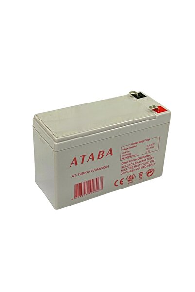 Ataba 12v 9 Ah Deep Cycle Jel Akü (150*65*90) (BÜYÜK FİŞLİ) (2.45 KG)