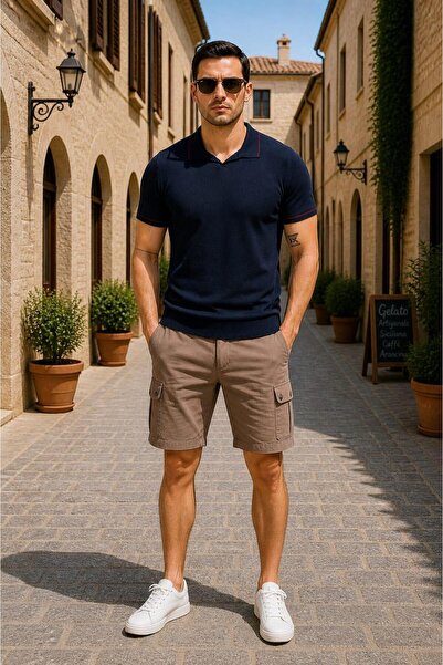 ALEXANDERGARDI Resort Collar Knitwear T-Shirt