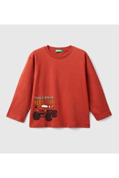 United Colors of Benetton Boy Baby 3Atng10G7 Long T-Shirt Gkb1068