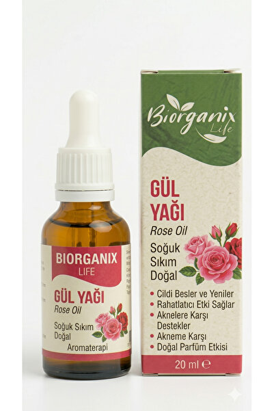 BİORGANİX Gül Yağı 20 ML