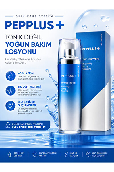 Pepplus Centella Tonik Hassas, Kuru veya Karma Ciltler İçin Yatıştırıcı ve Ne...