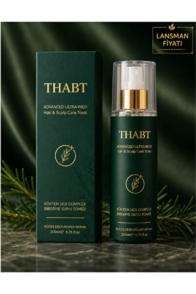 THABT Biberiye Suyu Complex Saç Toniği 200ml Saç Derisi Dengeleyici Yağ Kontr...