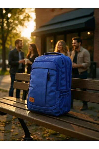 Bear & Deer Bear&Deer Durable Sports School Bag Blue Bd-Cn0188