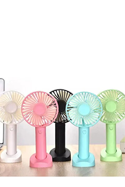 mucit home Şarjlı Mini Katlanabilir Masaüstü El Vantilatörü Soğutucu Fan
