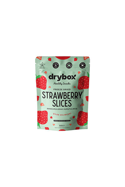 DRYBOX Dried Strawberry Slices 5g – 100% Natural, No Added Sugar, Freeze-Drie...