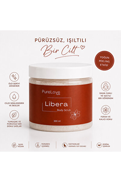 Pure Love Care Libera Nemlendirici ve Arındırıcı Vücut Peelingi