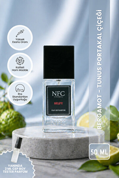 NFC İSTANBUL SELFY Premium EDP 50 ml Erkek Parfüm - Bergamot, Tunus Portakal ...