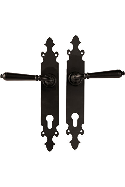 Evotools Mânere rustice pentru porți exterioare cu garnitură în Y LL 2064 90 mm