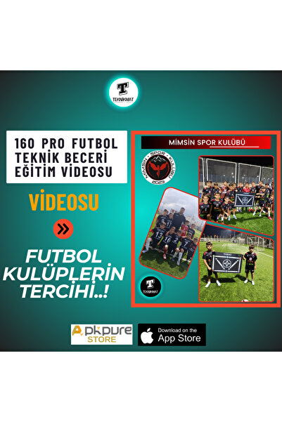 TEKNİKMAT PLATINUM PRO EĞİTİM VİDEOSU ÖMÜR BOYU - FUTBOL TOPU- FUTBOL MATI VE KAYDIRMAZ ÇORAP HEDİYELİ