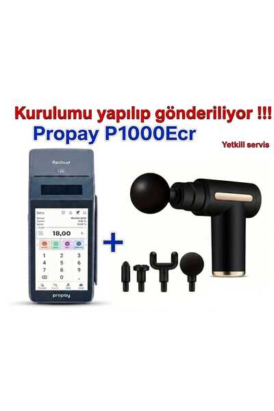 propay Yazarkasa Pos/ Yazar Kasa Pos P1000 ECR Android 4G ve Wi-Fi/ Sporcu Ma...