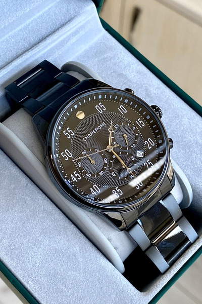 Chaperone Ch198M Men's Wristwatch with Steel Strap