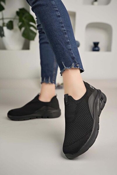 Pierre Cardin 10062 Siyah Memory Foam Unisex Sneakers
