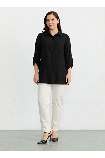 Selen Siyah Kadın Bluz 26YSL8334