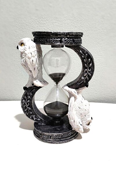 MOVİYA Harry Potter Bilgeliğin Kum saati 5 dakika 19 cm – Siyah Kum Detaylı A...