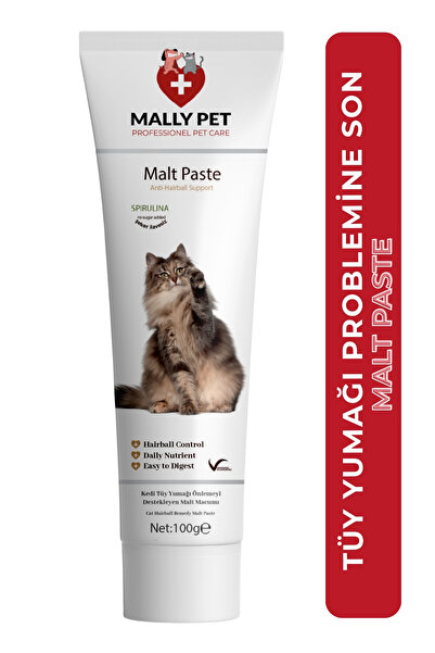 MALLY PET PROFESSIONEL PET CARE Kediler İçin Malt Paste Seti (Malte Paste + Multi Paste) 2 x 100 Gram