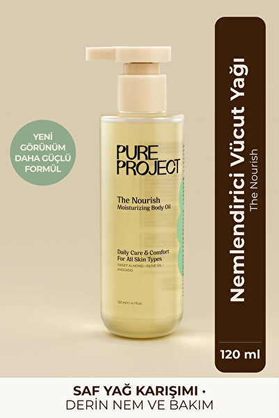 Pure Project Nemlendirici Vücut Yağı 120 ml | Kuruluk Karşıtı & Uzun Süreli N...