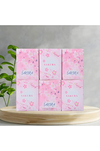 Miniso Sakura Serisi Kağıt Mendil 8Yp. 18'li Paket