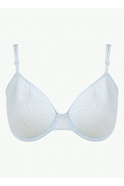 Calvin Klein Mavi Kadın 000QF6875E CK WOMEN Balenli Sütyen