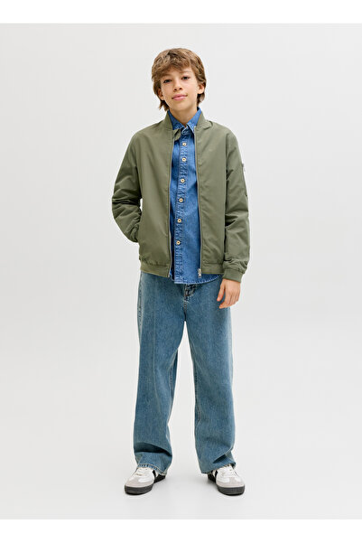 Jack & Jones Bomber Ceket, 8 Yaş, Yeşil