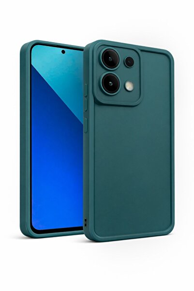 Vissona Oppo RENO 13 Uyumlu Kamera Çıkıntılı Mat Silikon Telefon Kılıfı