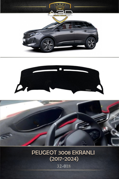 A3D TORPİDO KORUMA Peugeot 3008 (2020+) Front Torpedo Protection Protective C...