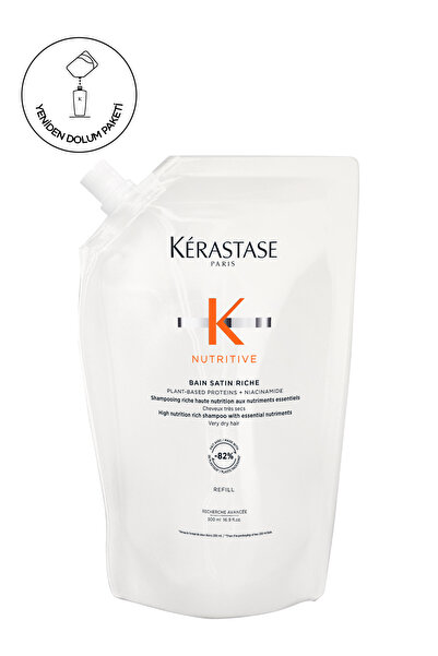 Kerastase Nutritive Bain Satin Riche Yoğun Nemlendirici Şampuan 500 ml