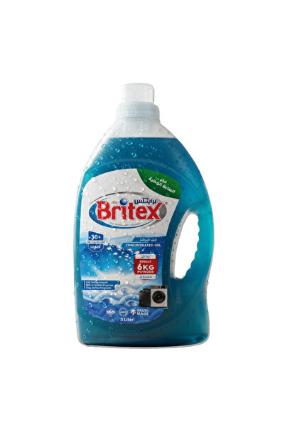 Britex جل غسيل (مركز ) صندوق من قطعتين (3 لتر لكل عبوة)