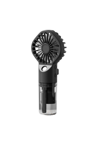 Techsuit Ventilator portabil cu port USB și 4 viteze - (G10) - Negru