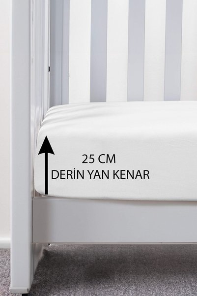 TeksNil Home |   100% Cotton Liquid-Proof Baby Mattress Protector Mattress Cover |   Crib Nursery Bed Mattresses |   Full Edge Fitted Sheet