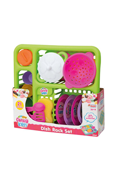 Doğan Oyuncak Dünyası Candy & Ken Bulaşıklık Set - Mutfak Setleri - Ev Oyuncak Setleri