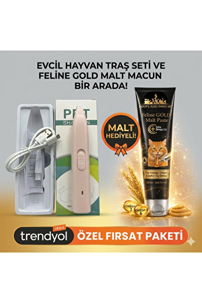 HOOFSANDPAWSVET Hoofskedi/köpekler Için Profesyonel Şarjlı Tıraş Makinesi (PA...