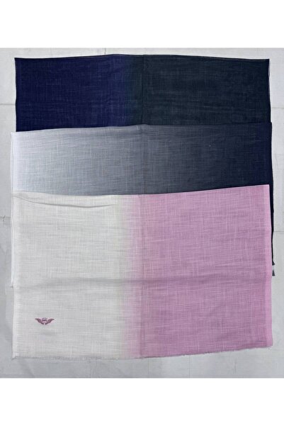 ALDAIYR Double Color Flamed Shawl Digital Degraded