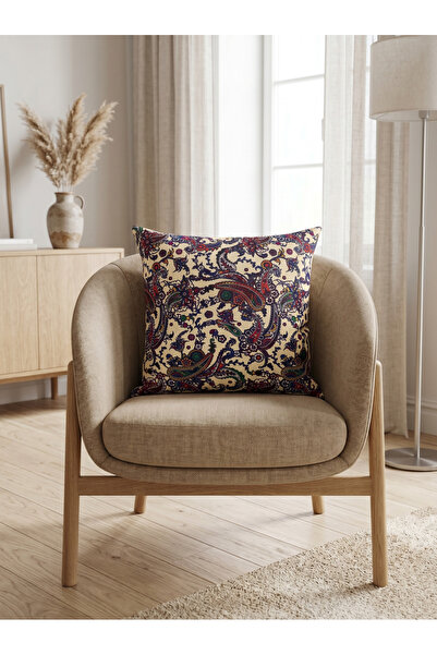nissahome غطاء وسادة مزخرف بتصميم تجريدي ذو وجهين