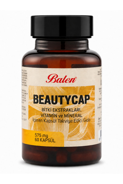 Balen BEAUTYCAP BİTKİ EKST. VİT. VE MİN. İÇEREN KAPSÜL 575 MG*60