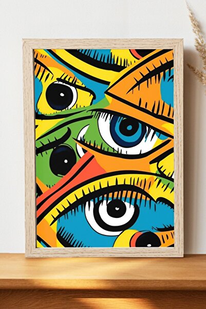 Luna Marissa Αφίσα Pop Art - Αφίσα τοίχου από γυαλιστερό χαρτί χωρίς πλαίσιο