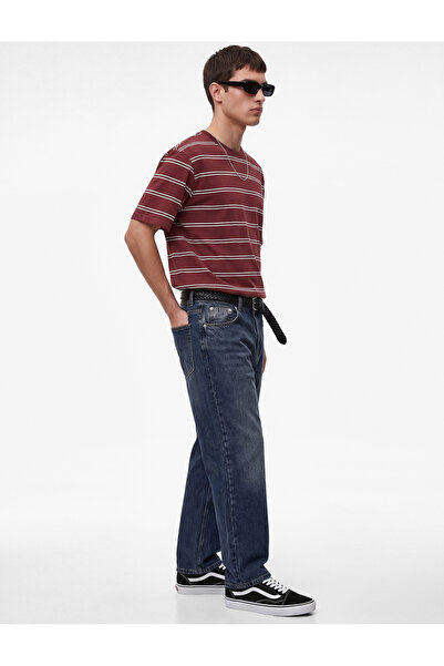Koton Normal Bel Vintage Straight Fit Jean Pantolon