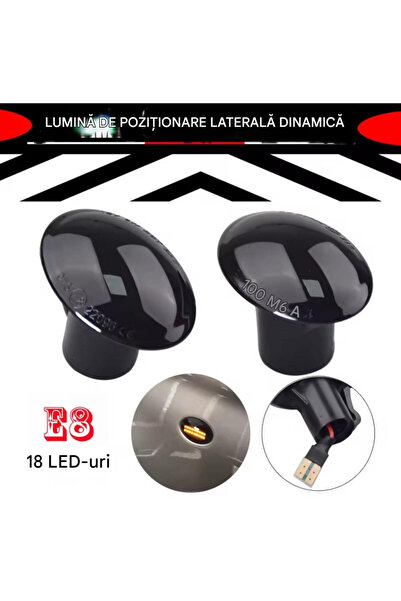 CerCip Semnalizari dinamice FORD KA, FIAT 500, LANCIA, MASERATI GranCabrio, GT, Quattroporte, ALFA Romeo 4C