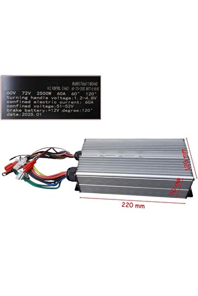 SEVGENT E-Bis Hız Kontrol Cdi Akıllı Beyin 60-72V 2500W