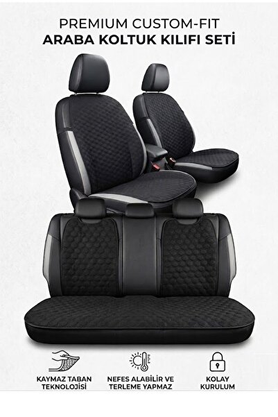 ER-AY OTO TEKSTİL Togg T10X Compatible Car Seat Cover Cushion Set - Non-Slip ...