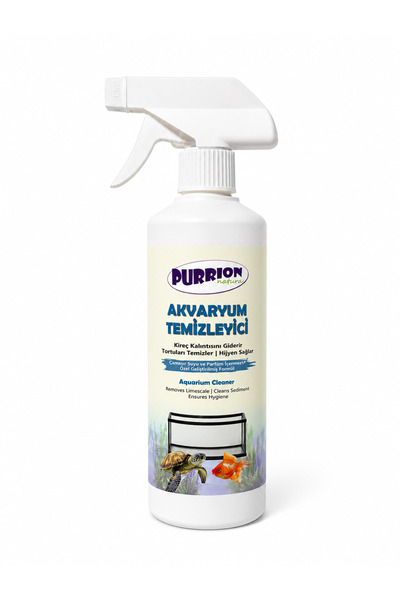 Purrion Natura Akvaryum Temizleyici Çamaşır Suyu Ve Parfüm İçermeyen Özel For...