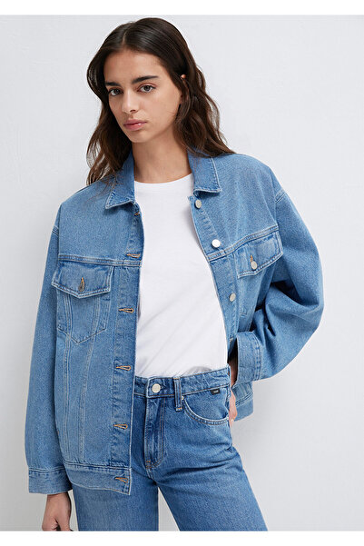 Mavi Luna 90lar Indigoblauer Jeansmantel 1110177-90545