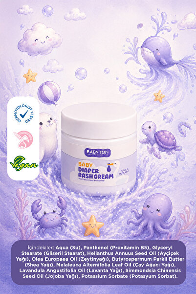 BABYTON Doğal Pişik Kremi 50 ml