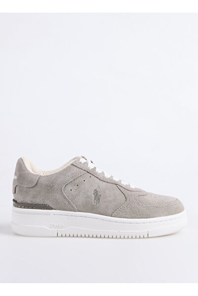 Polo Ralph Lauren Gri Kadın Deri Sneaker MASTERS CRT